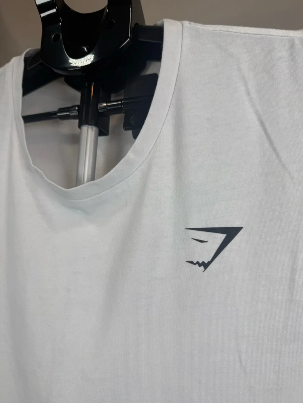 Gymshark Critical Drop Arm Tank –‎ White 🤍💪